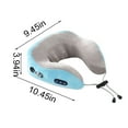 thumbnail image 3 of 100Fens Neck Travel Pillows Memory Foam Neck Pillows & For Muscle, Shoulder, Cervical Pain Stress Relief For Home, Office, Airplane, 3 of 8