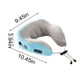thumbnail image 3 of Almohadas Cervicales de Viaje de Espuma Viscoelástica para Aliviar El Dolor Muscular, de Hombros y Cervical. Ideales para El Hogar, La Oficina y El Avión., 3 of 7
