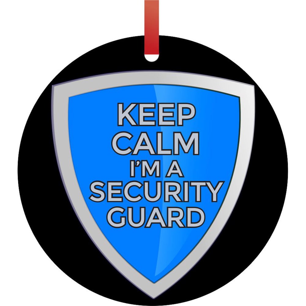 Keep Calm I'm a Security Guard Career Job Profession Appreciation Gift