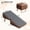 Brown + Wood + PVC + Wood, variant on Foldable 2-in-1 Wooden Dog Stairs for Small Dogs and Cats, Dog Ramp for Couch and Bed, Split Ottoman Design, Brown