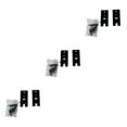 thumbnail image 1 of Maytalsory Fashionable Appearance Wall Shelf Speaker Stand For Contemporary Look Heavy-duty black 3Set, 1 of 6
