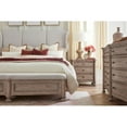 thumbnail image 4 of Higgins Street King Upholstered Wood Bed in Brown by Pulaski Furniture, 4 of 8