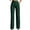 AN14_Green, variant on Striped Pants for Women Straight Leg High Waisted Business Work Casual Slacks Dressy Palazzo Trouser with Pockets Khaki 2XL