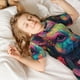 thumbnail image 5 of Balery Colorful Patterned Rabbit Conjunto de Pijama Infantil de Manga Corta con Estampado – Ropa de Dormir de Algodón Suave-Large, 5 of 6