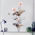 thumbnail image 3 of nipocaio Bird Lotus Flowers Wall Sticker Wall Sticker Wall Decoration, 3 of 5