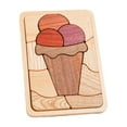 thumbnail image 1 of BELOVING 3D Cartoon Jigsaw Puzzles Early Learning Educational Toys for Toddlers Girls Cone, 1 of 10