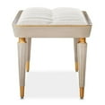 thumbnail image 3 of St. Charles Chenille Accent Bench - Dove Gray, 3 of 10