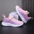 thumbnail image 5 of FAOWME Girls Shoes Lightweight Breathable Sneakers Casual Walking Shoes Running Tennis Shoes Pink 10.5-11 Years, 5 of 8