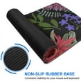 thumbnail image 4 of Cute & Functional Garden Flowers Mouse Mat - Soft, Non-Slip Rubber Base, Smooth Glide, Splash Resistant, Unique Design, Portable, Great for All Computers, Personalized Style, 31.5x11.8 Inch, 4 of 7