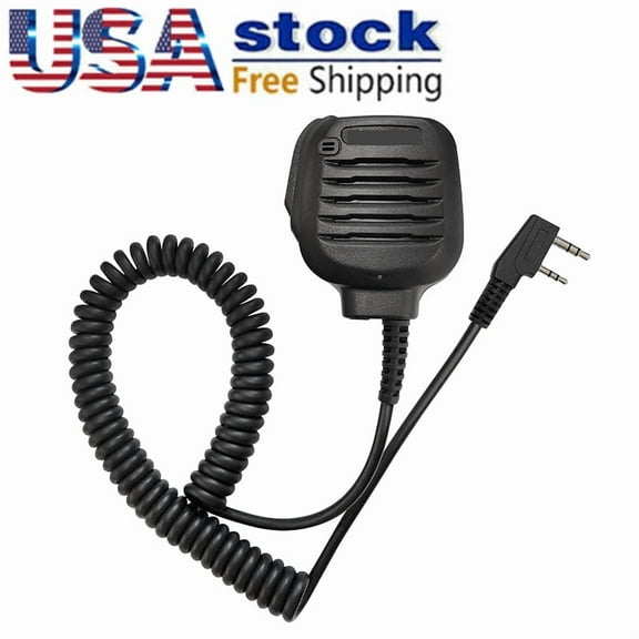 KMC-45 Heavy-Duty Speaker Mic For Radios NX220 NX320 NX240 NX340 TK2160 TK3160 TK2170 TK3170 TK2212 TK2360 TK3207 TK3360 Portable Radios Handheld Microphone