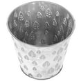 thumbnail image 5 of Hytrove 1Set Unique Planters Iron Circular Flower Buckets for Gardening and Flower Arrangement 16.0x16.0x5.7in, 5 of 8