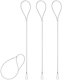 thumbnail image 1 of 3 Cables de acero inoxidable para pestillo de puerta de valla metálica o de madera, ideales para jardín o patio trasero., 1 of 8