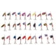 thumbnail image 3 of Kit de señuelos de pesca 30 piezas ANGGREK cebos con accesorio de aparejos de anzuelo triples colores brillantes, 3 of 8