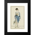 thumbnail image 2 of Francisco Javier Gosé 16x24 Black Modern Framed Museum Art Print Titled - Evening Coat in Blue Satin (1912), 2 of 5