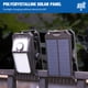 thumbnail image 1 of Luz Solar Al Aire Libre Lámpara de calle del sensor de las maneras del montaje del alumbrado de emergencia de 45 LED 3 para la pared de la cubierta de la cerca, 1 of 8