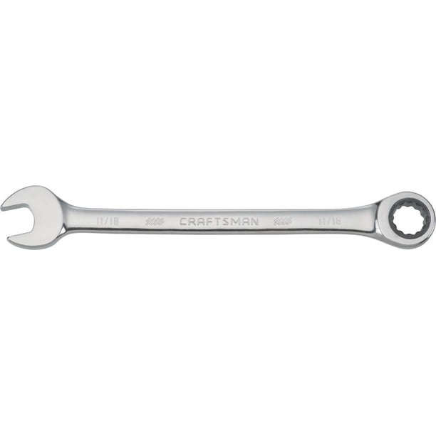 Llave de trinquete CRAFTSMAN de 11/16 pulgadas, 72 dientes y 12 puntos SAE