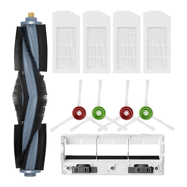 Compatible con Ecovacs Deebot T10 Turbo Robot cepillo principal cepillo lateral filtro Hepa