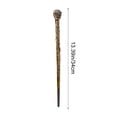 thumbnail image 3 of Natural Crystal Primitive Stones Magics Scepter Retros Fairies Stick Half Gemstones Crystal Cane Accessories, 3 of 6