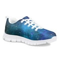 thumbnail image 2 of Pzuqiu Girls Boys Walking Shoes Universe Galaxy Pattern Outdoor Hiking Shoes Flat Breathable Child Sneakers Lightweight Size 2, 2 of 3