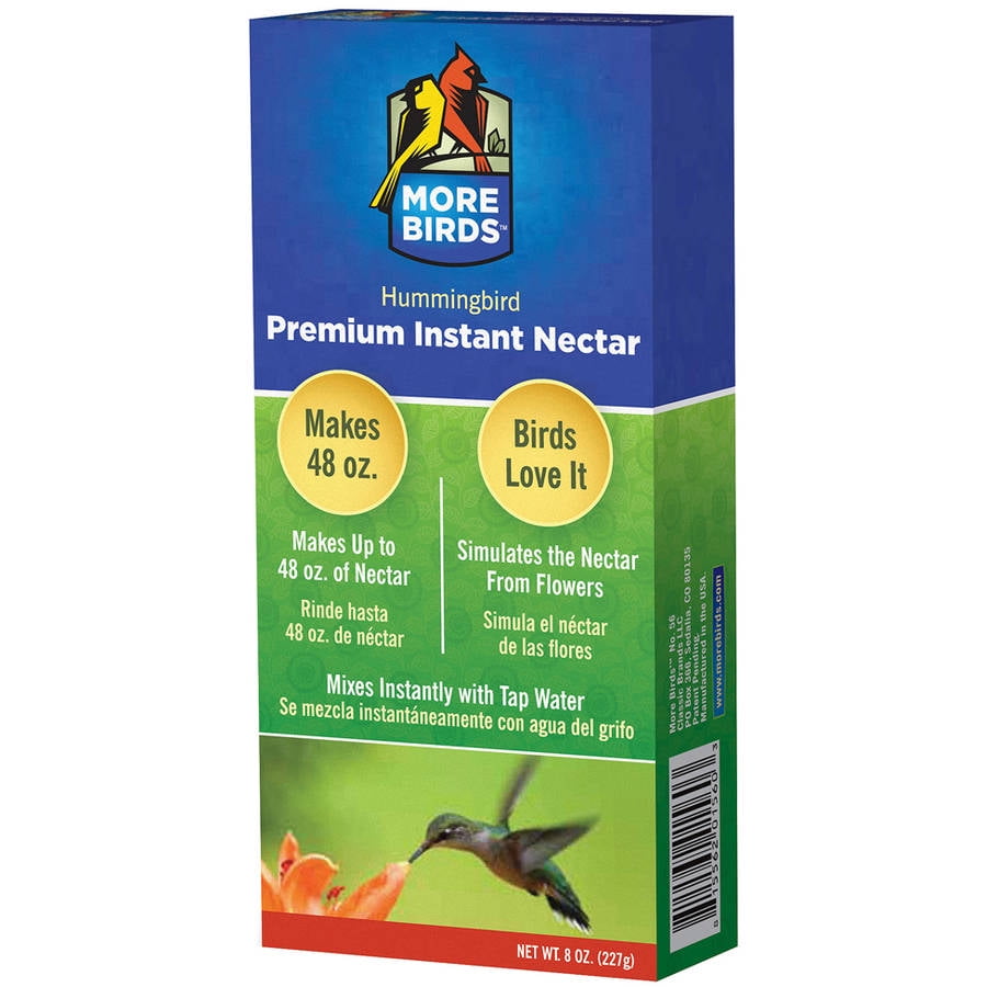 More Birds 56 8 oz Premium Hummingbird Nectar Powder