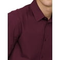 thumbnail image 4 of Ma Croix Men's Basic Urban Slim Fit Short Sleeve Dress Shirts, 4 of 5