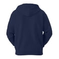 thumbnail image 2 of Sudadera Fruit of the Loom Talla G con Gorro Azul Marino, 2 of 4