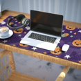 thumbnail image 3 of Long Mouse Pads for Desk,Cute Halloween Icons Pattern Desk Mats on Top Of Desks, Desk Mouse Pad Extra Large with 3mm Non-Slip Base and Stitched Edge for Gaming,Office,Work,Home 35.4"x15.7", 3 of 6