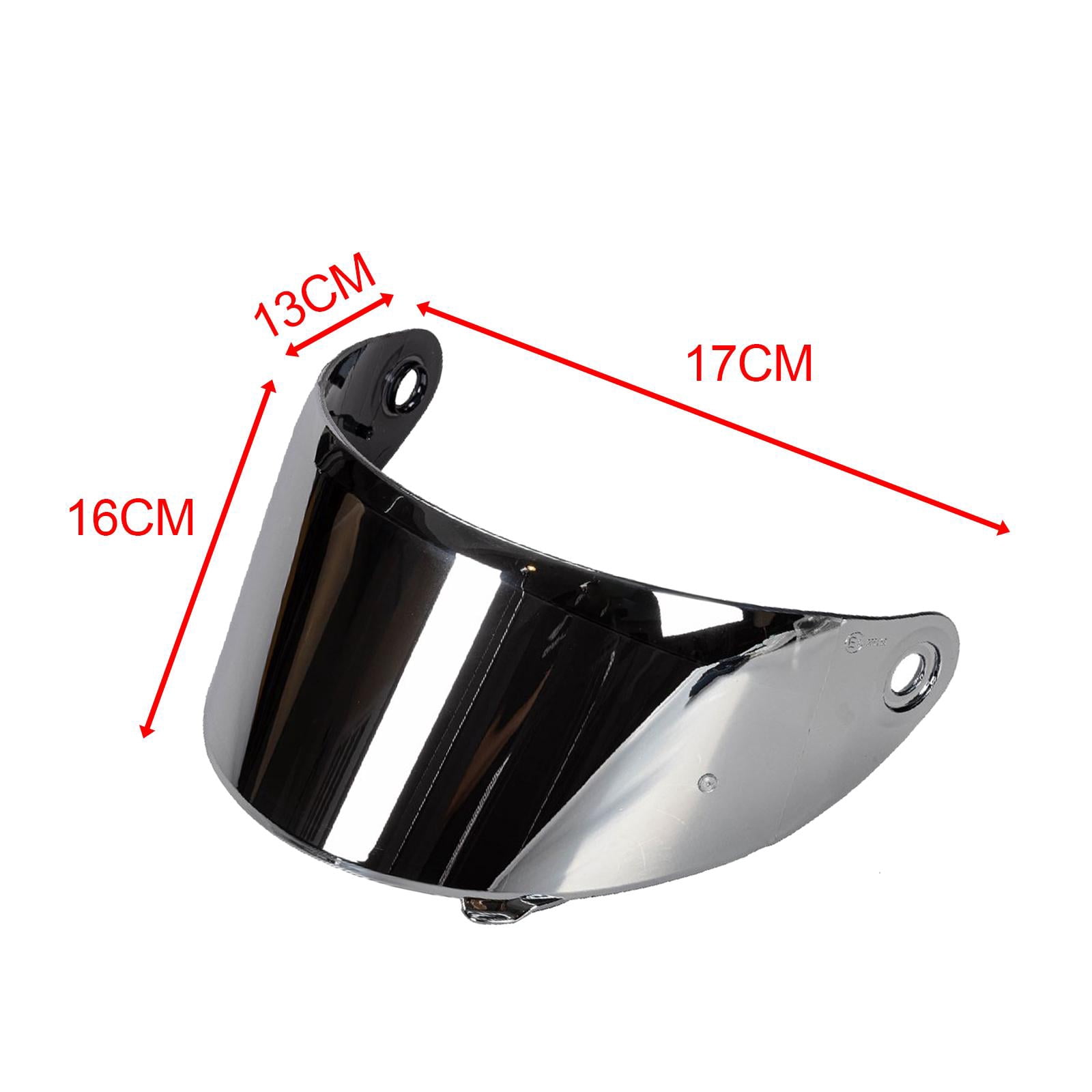 Lens Anti-Scratch Lens Visor Replacement Windproof Argent