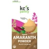 KC's Pantry Organic Amaranth Flour, 1 lb. Bag, 16 Servings — Organic, Non-GMO, Vegan, Gluten-Free, Keto & Paleo, Kosher — Perfect for use as Grain-Free, Gluten-Free Flour, Yogurt and Savory Dishes
