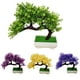 thumbnail image 3 of Gwong Decoración hogareña 1 unid Potted Planta artificial Mini árbol Bonsai DIY Jardín Boda Home Party Decor Gwong 21025818, 3 of 7