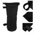 thumbnail image 1 of OUNONA Lot de 2 Sacs de Sable Noirs Imperméables Poids Fixe pour Parasol Extérieur, 1 of 7