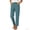 Light Blue(NEW&HOT), variant on ZHYou No Boundarie Women's Linen Blend Tapered Pants Elastic Waist with Pockets Loose Fit Casual Summer Ankle-Length Trousers for Daily Wear Navy Size L