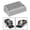 Silver, variant on Cat Litter Box Ramp & Step Stool – Non-Slip Pedal For Small Kittens & Senior Cats, Fits High-Sided Litter Pans, Easy Clean Plastic
