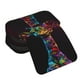 thumbnail image 4 of Easygdp Neon Psychedelic Giraffe para Estuche de Lápices con Tapa Flip, Suministros de Oficina y Universidad para Adolescentes y Adultos, 4 of 7