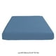 thumbnail image 3 of Sábana impermeable para cama | Protector de colchón ajustable antideslizante integral | Fibra elástica suave | 90x200cm | Se mantiene en su lugar | Apto para niños y mascotas | Fácil cuidado | Negro, 3 of 7