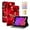 B, variant on Case for iPad mini 8.3" 7th Gen 2024 / iPad mini 6th Gen 2021, Slim Kickstand PU Leather Pattern Card Slots Elastic Band Stylus Slot Protective Heavy Duty Protection Folio Cover - A