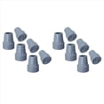 thumbnail image 1 of Puntas de Muleta, Puntas de BastóN de Goma Antideslizantes de Alta Resistencia de 3/4 Pulgadas, Tapas de Repuesto para Pies de BastóN, Almohadillas de Muleta, 12 Piezas, 1 of 5