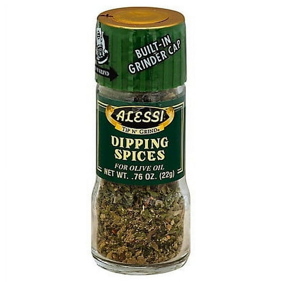 Alessi Tip N' Grind Dipping Spices For Olive Oil, .76 oz