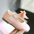 thumbnail image 6 of FAFWYP Baby Toddler Girls Butterfly Knot Leather Dress Shoes Kids Summer Flower Shoes Princess Ballet Flats Mary Jane Shoes for Wedding Party, 6 of 9
