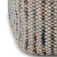 thumbnail image 2 of Simpli Home Zoey Boho Cube Woven Pouf in Multi Color Cotton and Wool, 2 of 5