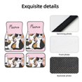 thumbnail image 4 of Balery Cute Cats Juego de 4 Alfombrillas para Auto, Revestimientos de Caucho Resistente, Diseño Antideslizante, 4 of 7
