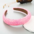 thumbnail image 1 of Fiudx Diadema Elegante, Tocado Ligero Material Suave, Accesorio para El Cabello y Diseño Ancho y Elegante, Regalo de Cumpleaños y Aniversario, Tendencia de Moda Femenina, Ocasiones Versátiles, Perfec, 1 of 2