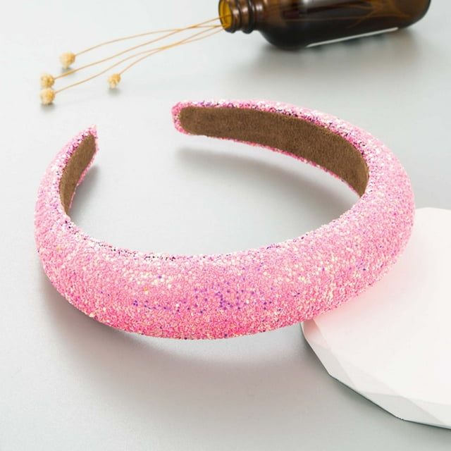 Fiudx Diadema Elegante, Tocado Ligero Material Suave, Accesorio para El Cabello y Diseño Ancho y Elegante, Regalo de Cumpleaños y Aniversario, Tendencia de Moda Femenina, Ocasiones Versátiles, Perfec