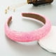 thumbnail image 1 of Diadema ancha de esponja, nueva, moderna, para niña, versátil, para champú y diadema., 1 of 2