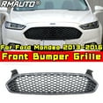 thumbnail image 3 of For Mondeo Racing Grills Car Front Bumper Racing Grill Body Kit Front Bumper Grille For Ford Mondeo 2013-2016 Car Accessories, 3 of 6