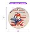 thumbnail image 5 of Republican Shiba Inu Making Woof Count Election 2024 Ceramic Round Ornament Shibas Dog Lovers Gifts Idea Home Tree Decor - 01002, 5 of 5