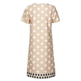 thumbnail image 2 of Women's fashionable polka dot dress, 2 of 4