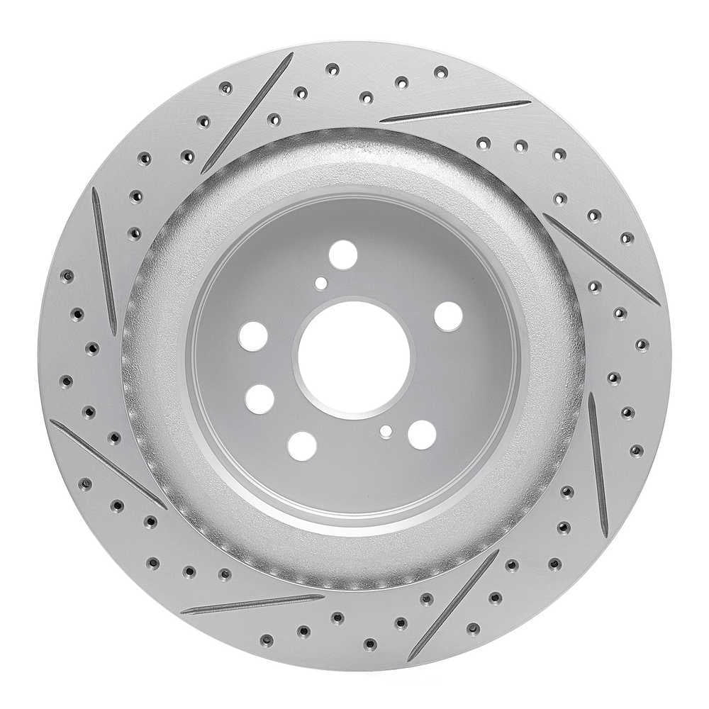 Dynamic Friction Company 830-75065R DFC Geoperformance Rotor - Drilled & Slotted