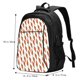 thumbnail image 5 of Fotbe Carrot Mochila con Estampado y Puerto USB para Hombre y Mujer, Mochila Antirrobo, Mochila de Viaje, Mochila Escolar, Mochila Universitaria, 5 of 7
