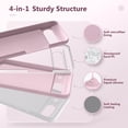 thumbnail image 4 of KOMI for Google Pixel 8 Case, Liquid Silicone Case with 2X Screen Protectors, Full Body Protective Cover, Shockproof, Slim Phone Case, Anti-Scratch Soft Microfiber Lining 6.2", Hot Pink, 4 of 5